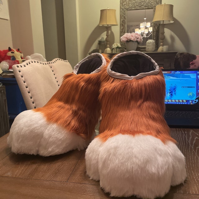 Digigrade Stompy Fursuit Feetpaw Indoor and Outdoor Pattern [PDF DOWNLOAD]
