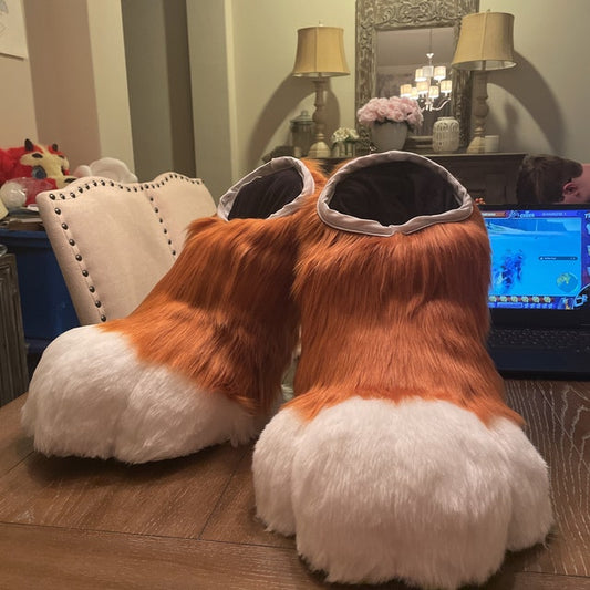 Digigrade Stompy Fursuit Feetpaw Indoor and Outdoor Pattern [PDF DOWNLOAD]