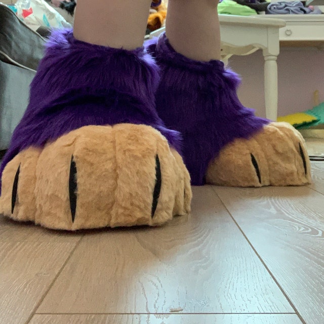 Digigrade Stompy Fursuit Feetpaw Indoor and Outdoor Pattern [PDF DOWNLOAD]