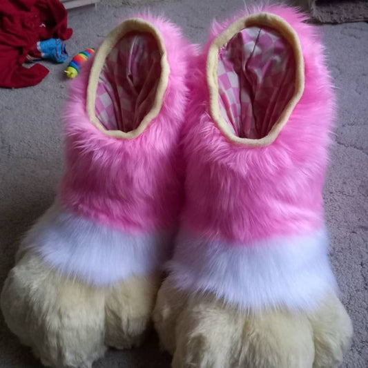 Digigrade Stompy Fursuit Feetpaw Indoor and Outdoor Pattern [PDF DOWNLOAD]