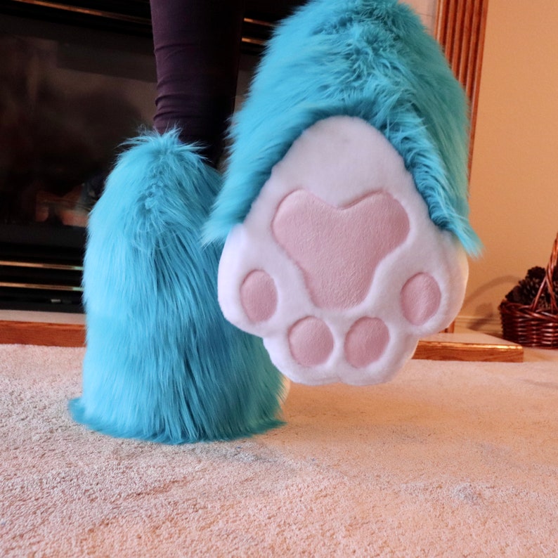 Digigrade Stompy Fursuit Feetpaw Indoor and Outdoor Pattern [PDF DOWNLOAD]