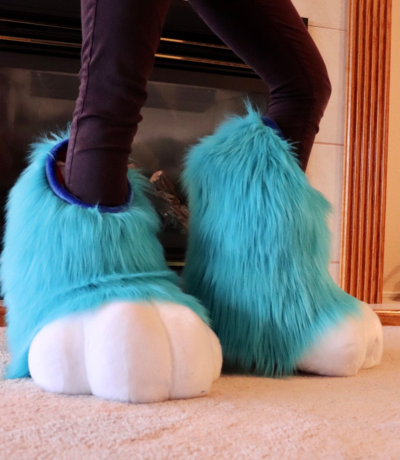 Digigrade Stompy Fursuit Feetpaw Indoor and Outdoor Pattern [PDF DOWNLOAD]